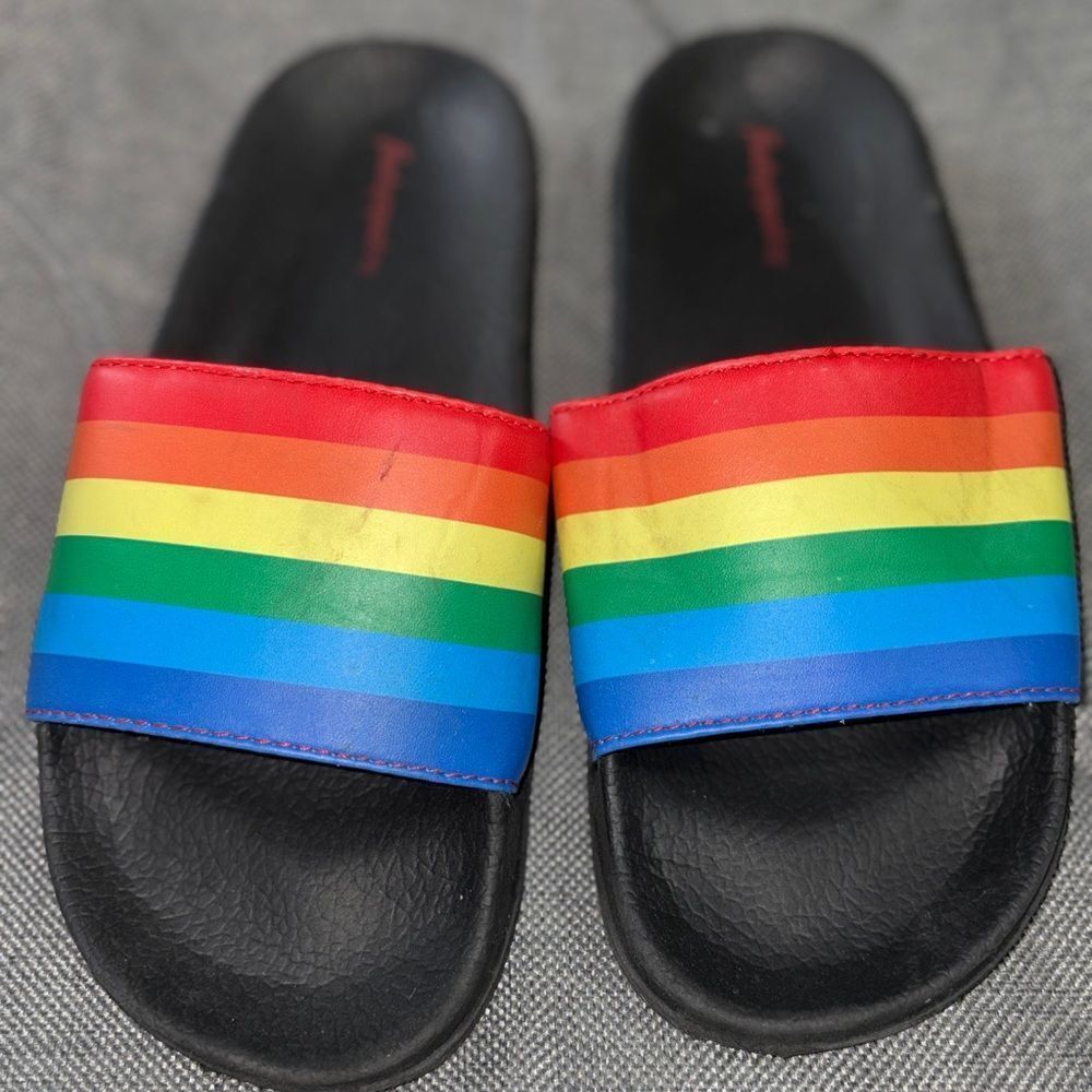 8-9yeara rainbow flats